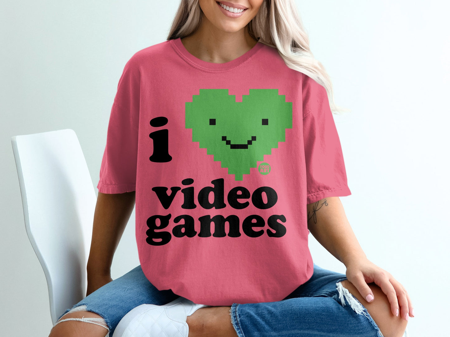 I Heart Video Games Relaxed Fit T-Shirt