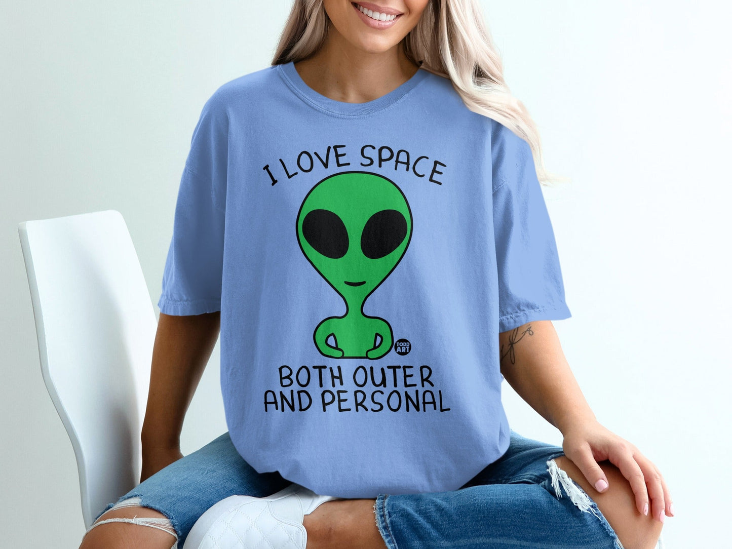 I Love Space Both Outer and Personal T-shirt