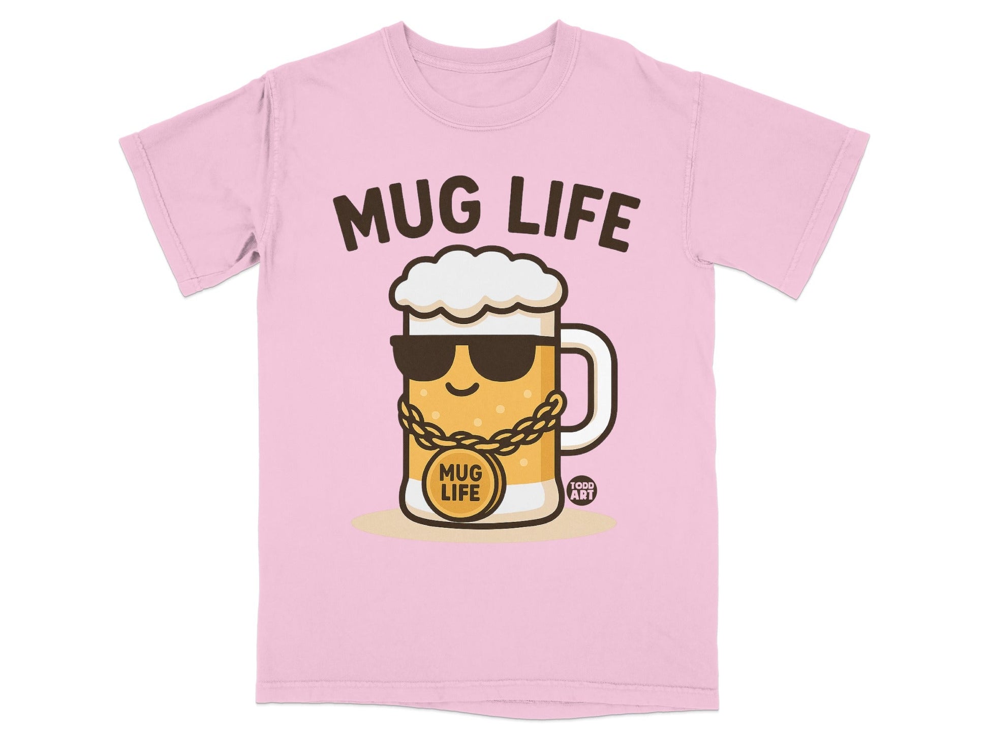 Mug Life Graphic T-Shirt with Cool Mug Design
