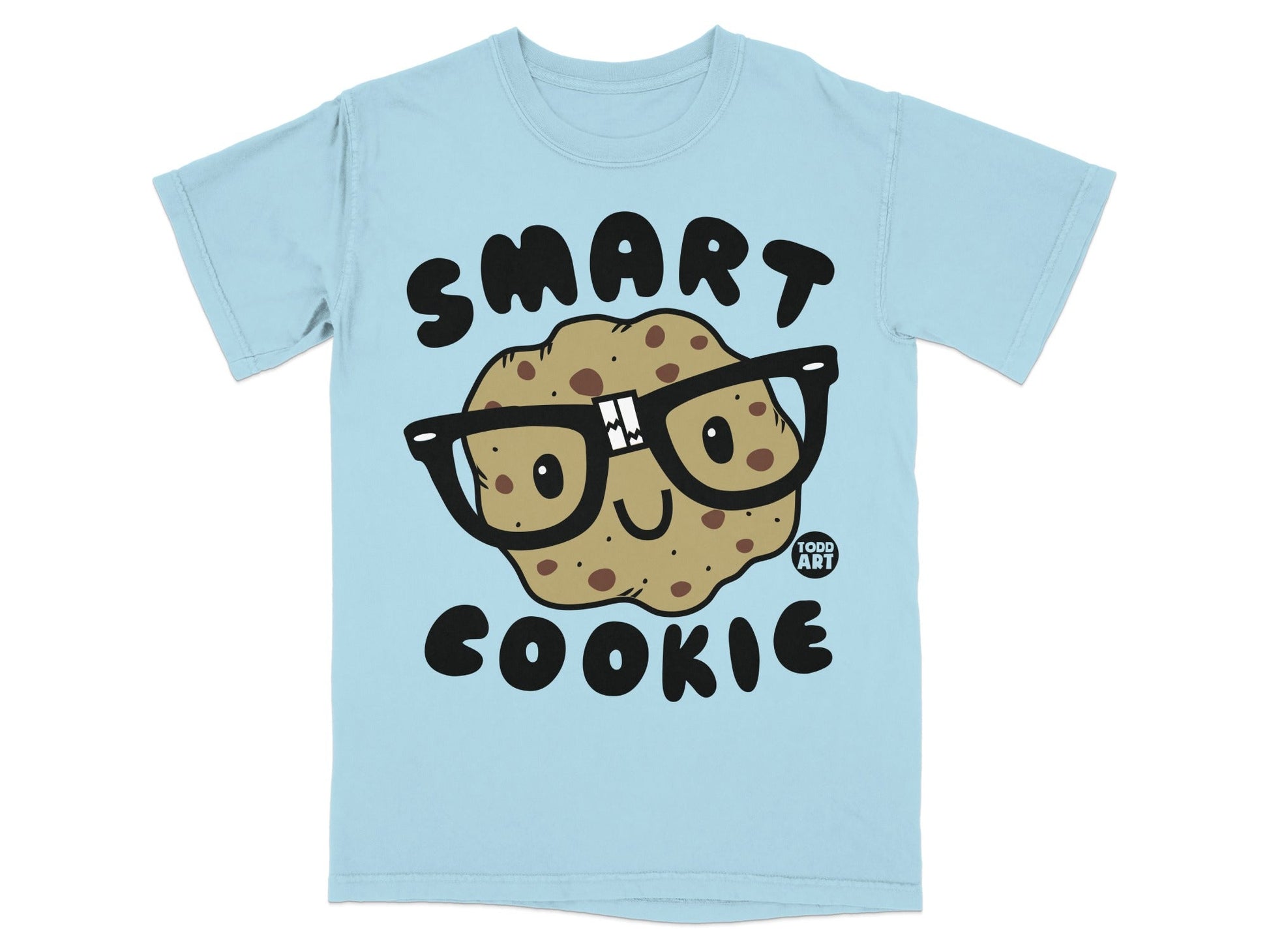 Smart Cookie Graphic Tee Printed Cartoon Design Shirt