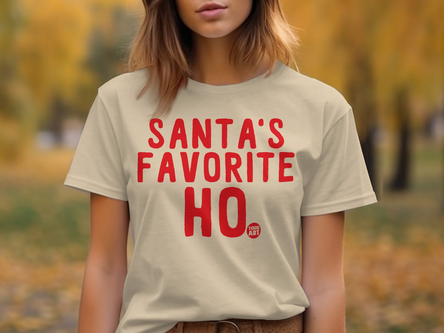 Santa's Favorite HO T-shirt Holiday Fashion Fun