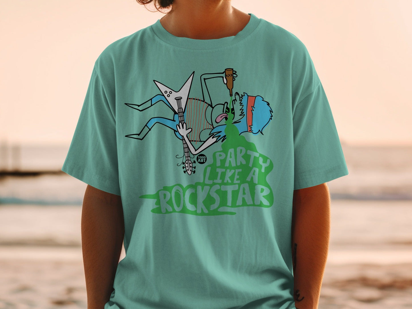 Party Like a Rockstar Graphic Tee