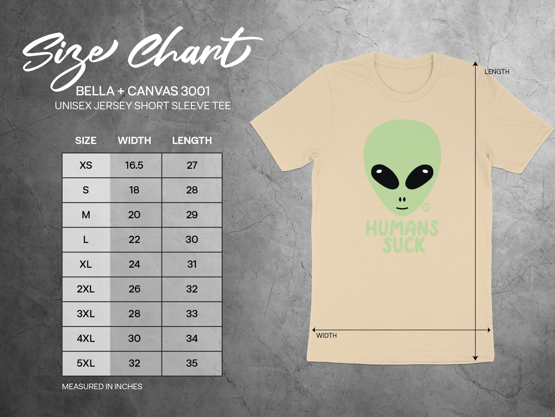 Alien Humorous Graphic Print Tee Shirt for Unisex