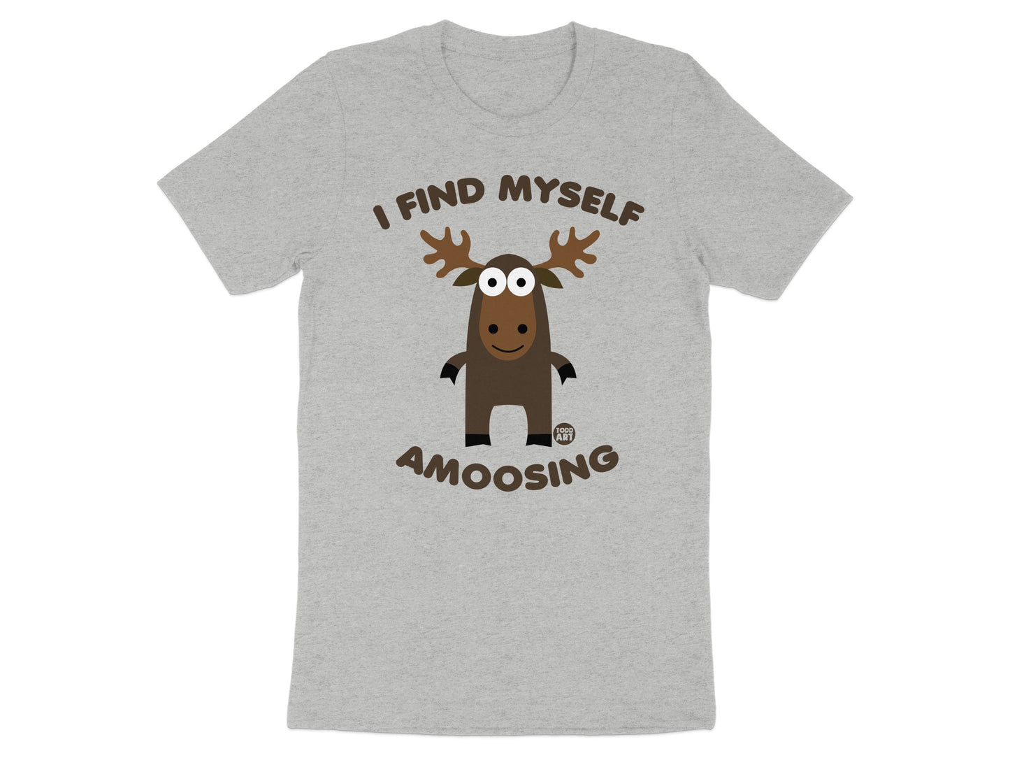 Funny I Find Myself Amoosing T-shirt