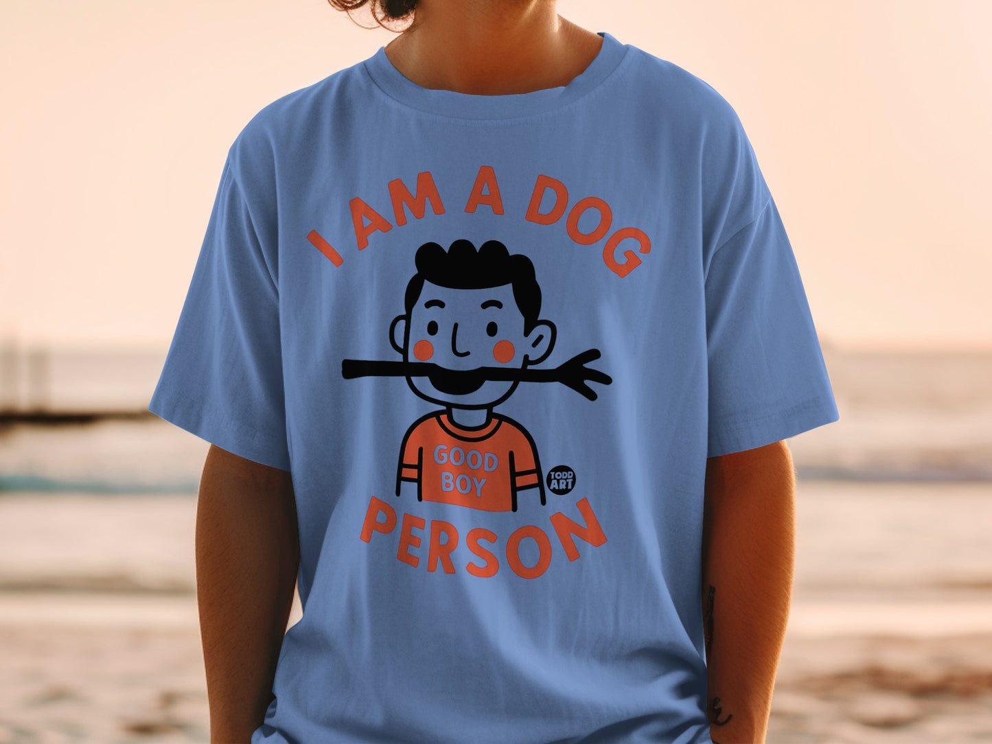 I Am A Dog Person Good Boy T-Shirt