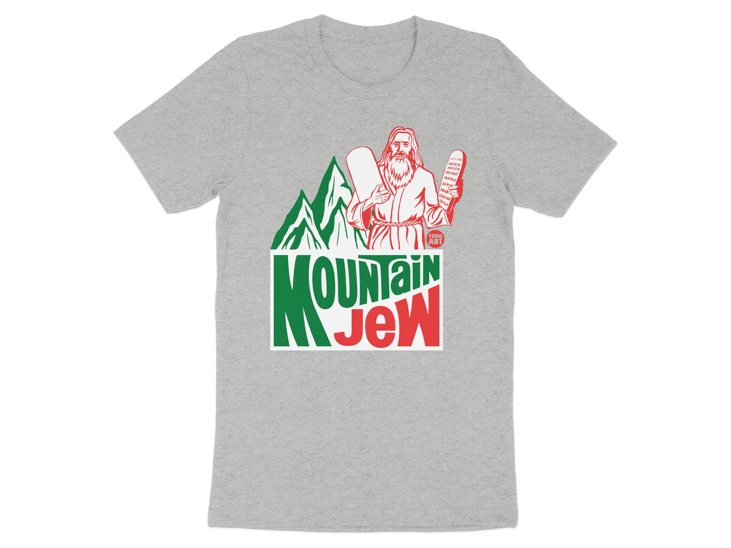 Mountain Jew Graphic Tee Shirt for Casual Wear