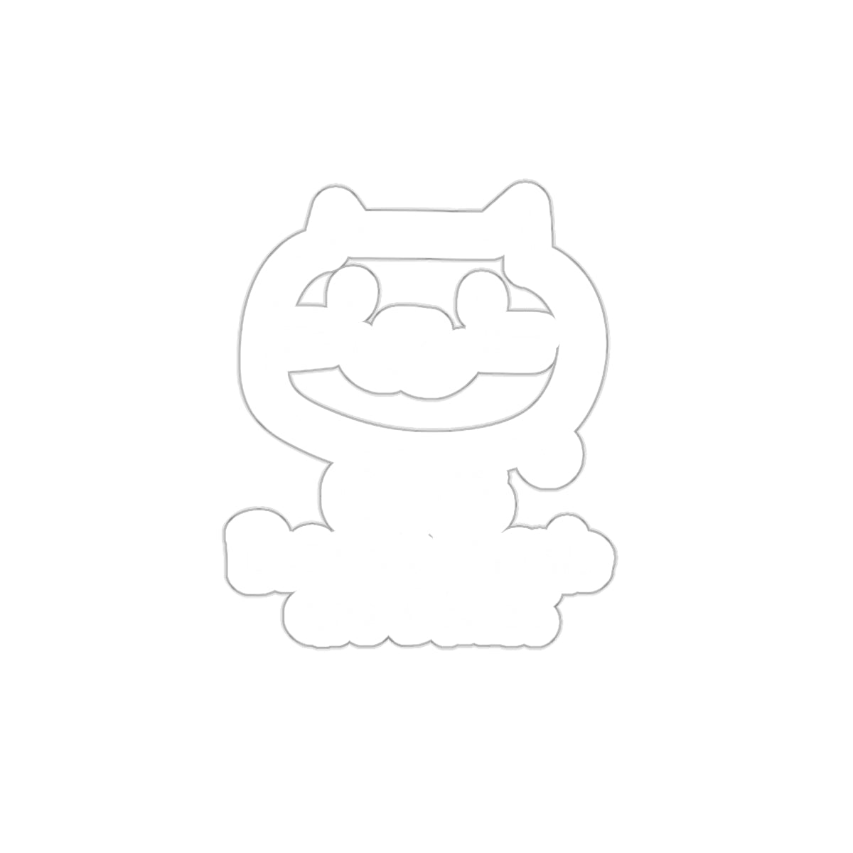 Cats Because People Are Dicks Todd Art Funny sticker