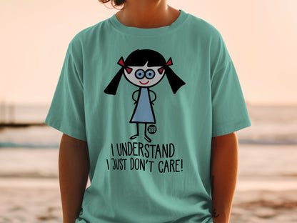Quirky Cartoon Character I Understand Funny T-shirt