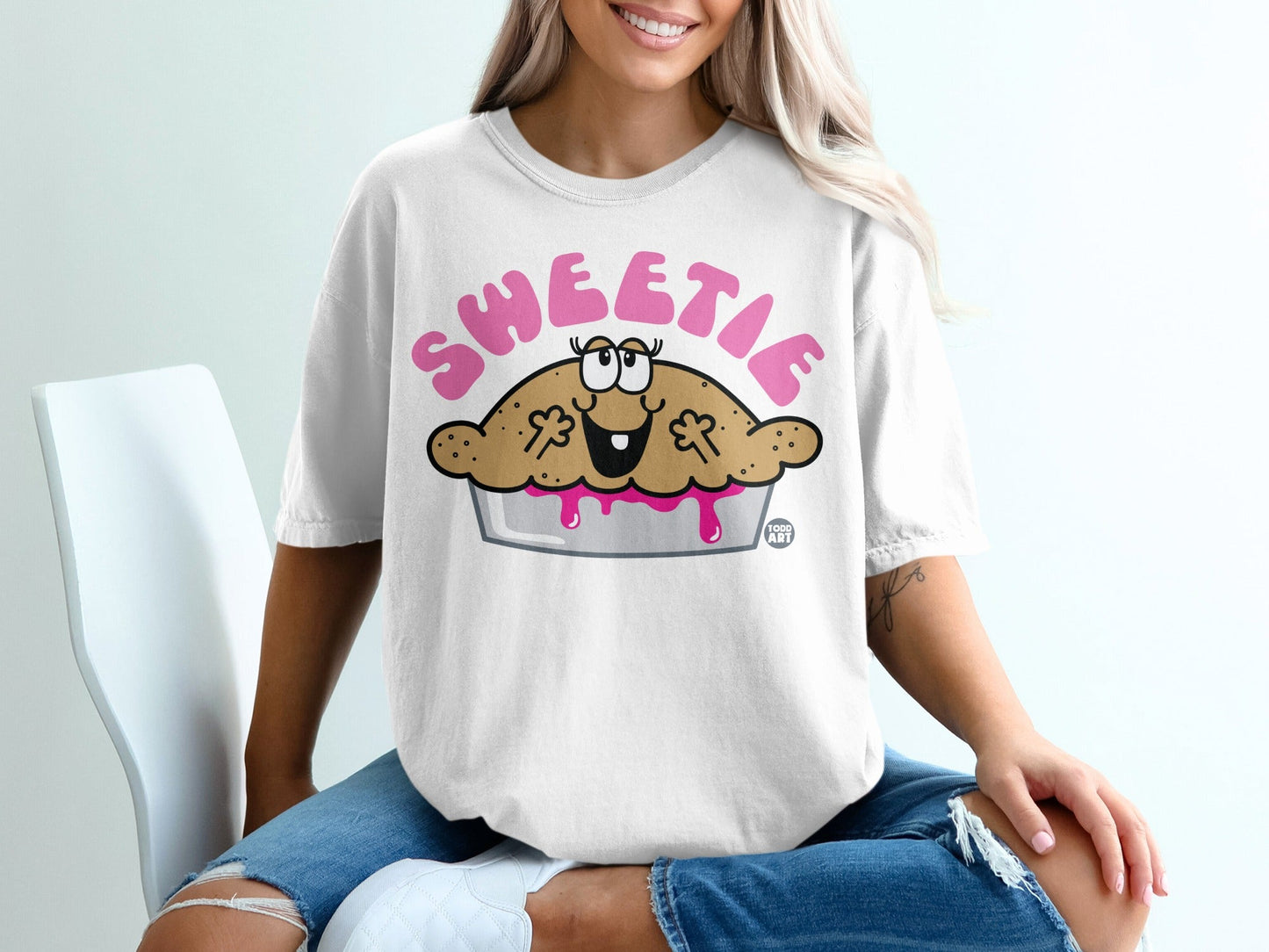 Sweetie Pie Fun Graphic Tee for Casual Wear