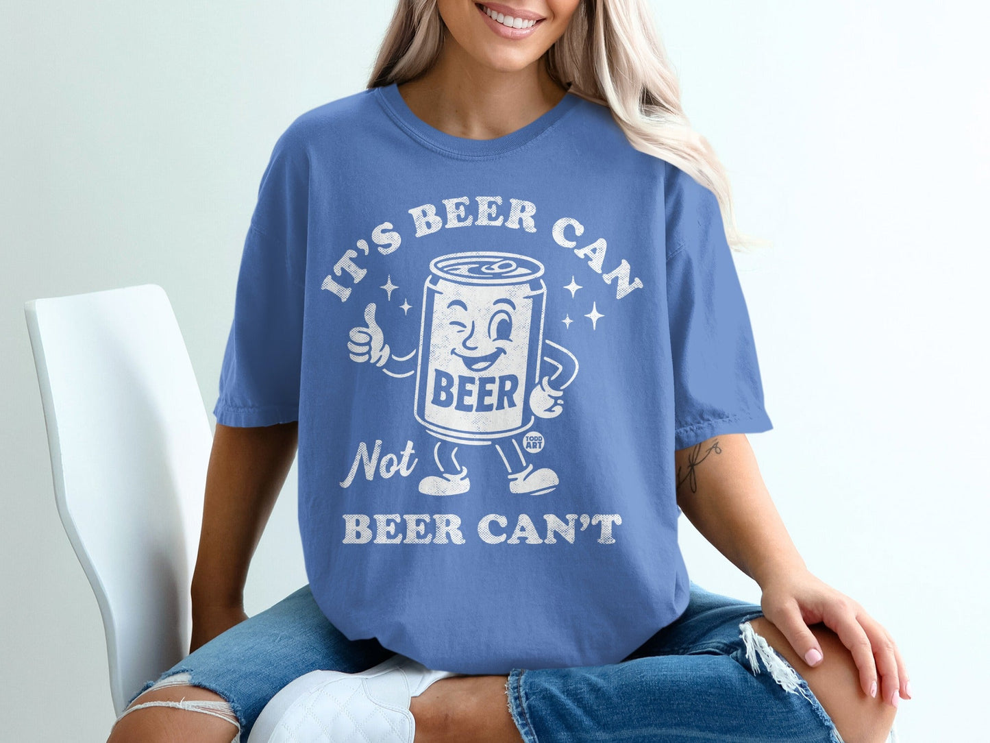 It's Beer Can Not Beer Can't Graphic T-Shirt