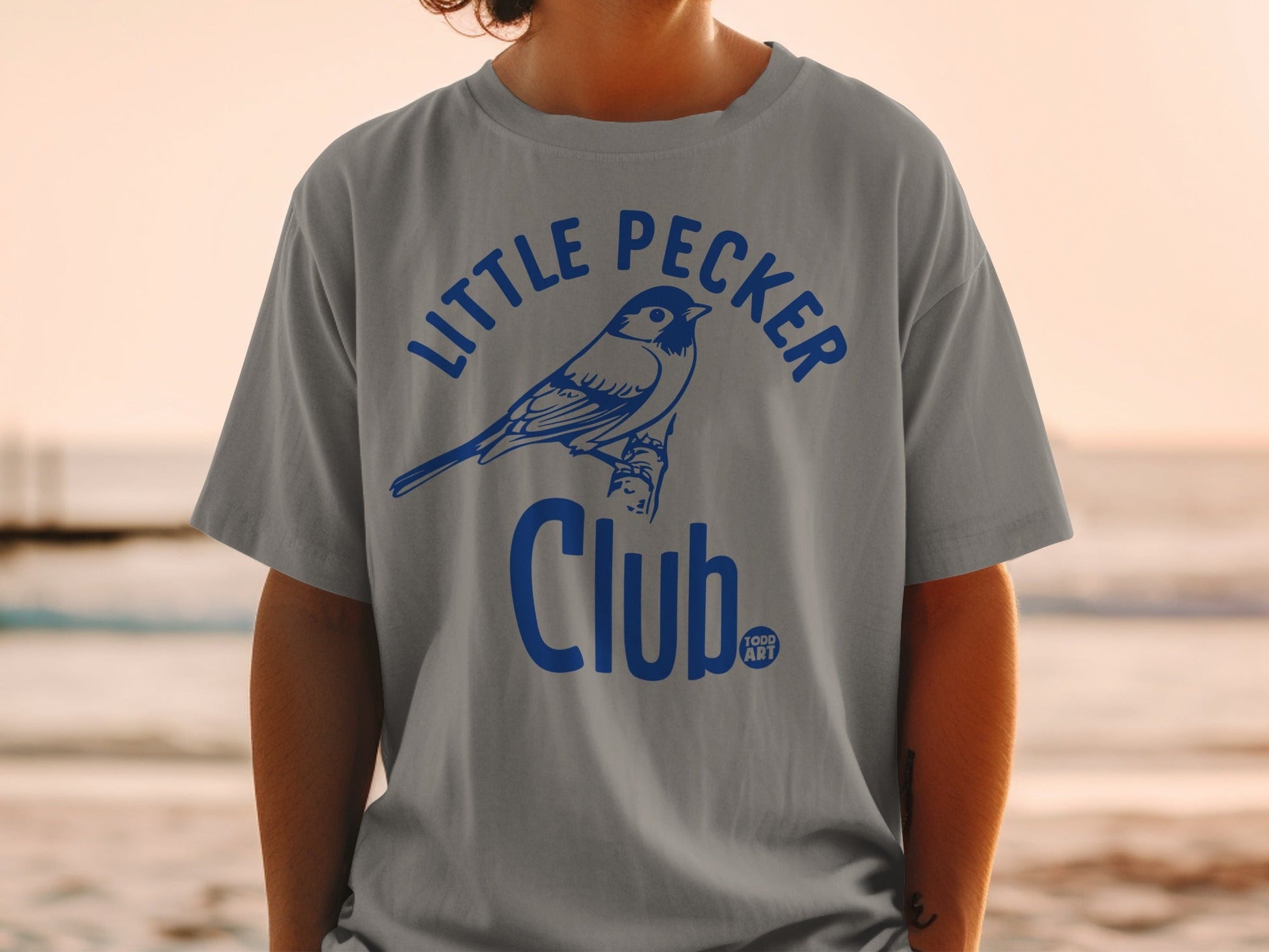 Little Pecker Club Graphic T-Shirt Perfect for Bird Lovers