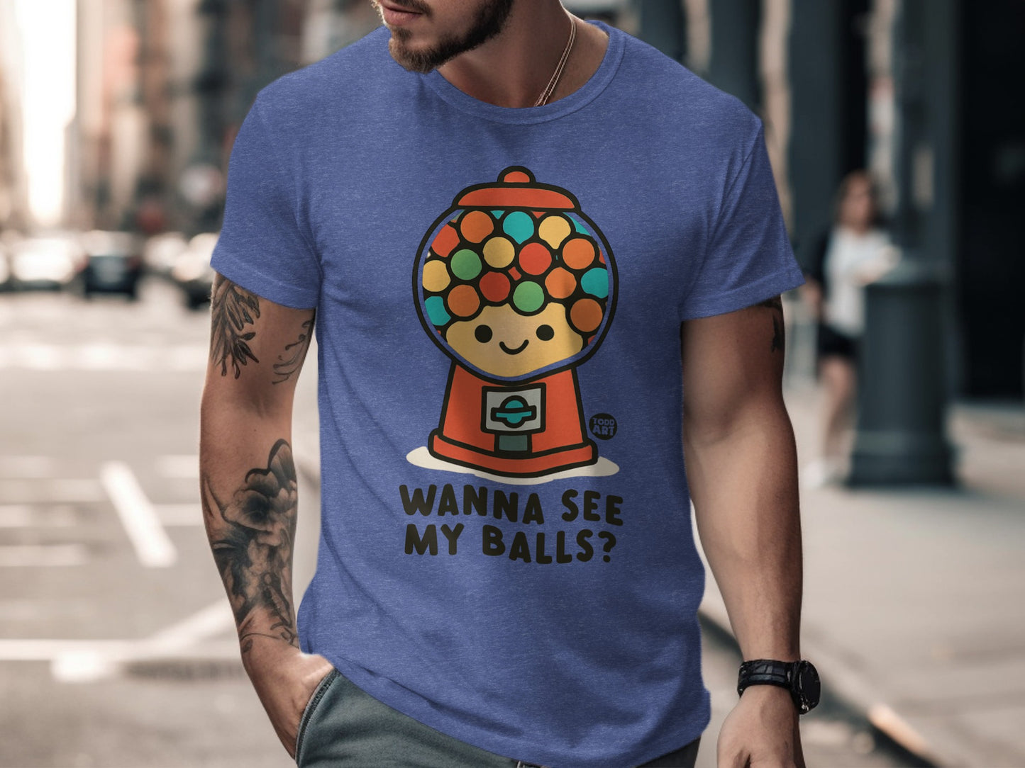 Cute Bubble Gum Machine Graphic T-shirt product