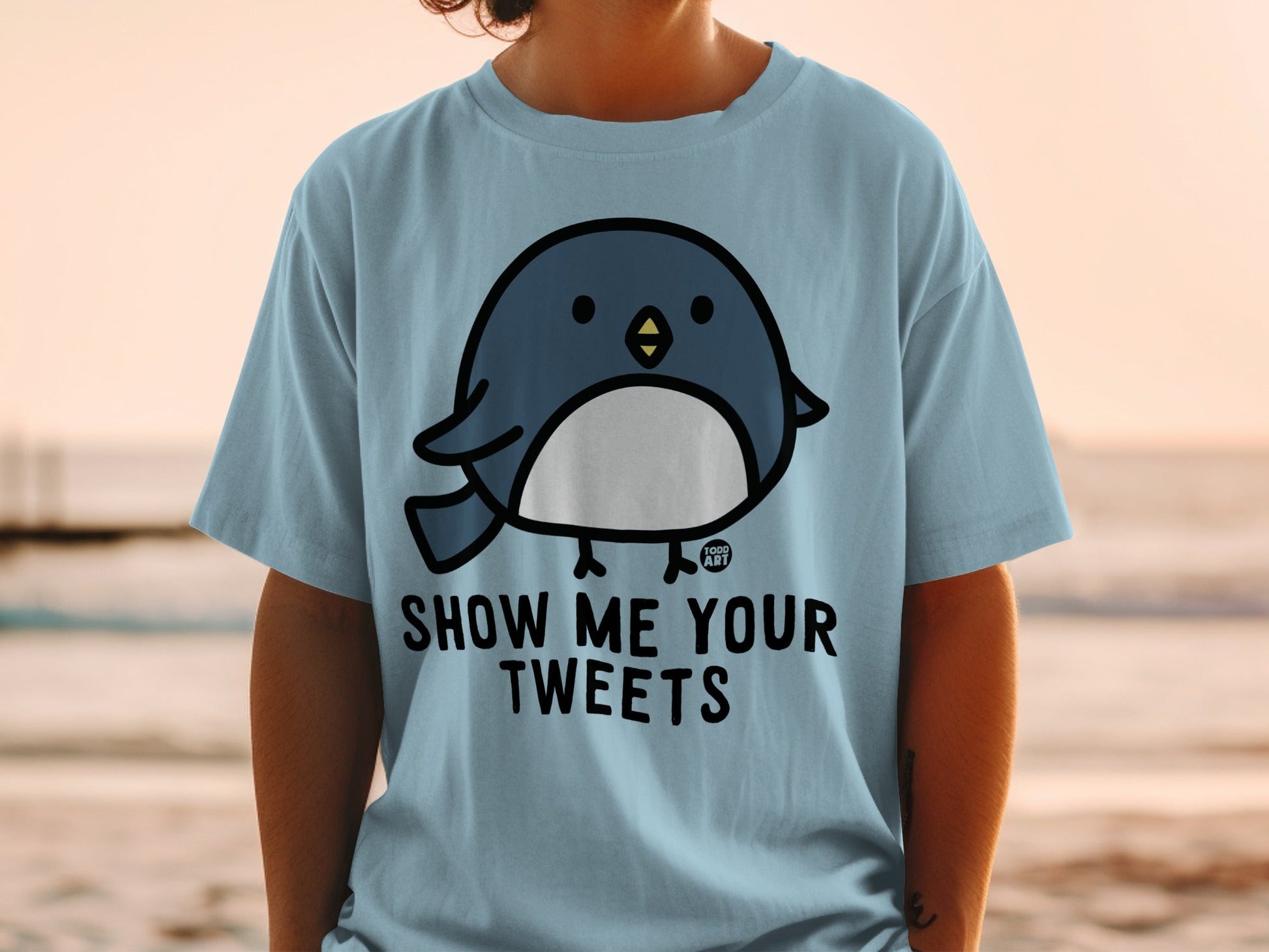 Show Me Your Tweets Graphic T-shirt for Bird Lovers