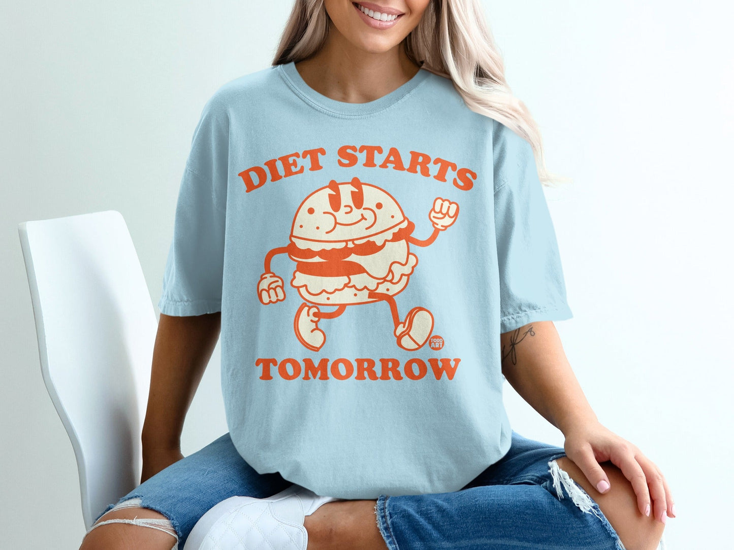 Diet Starts Tomorrow Graphic Tee