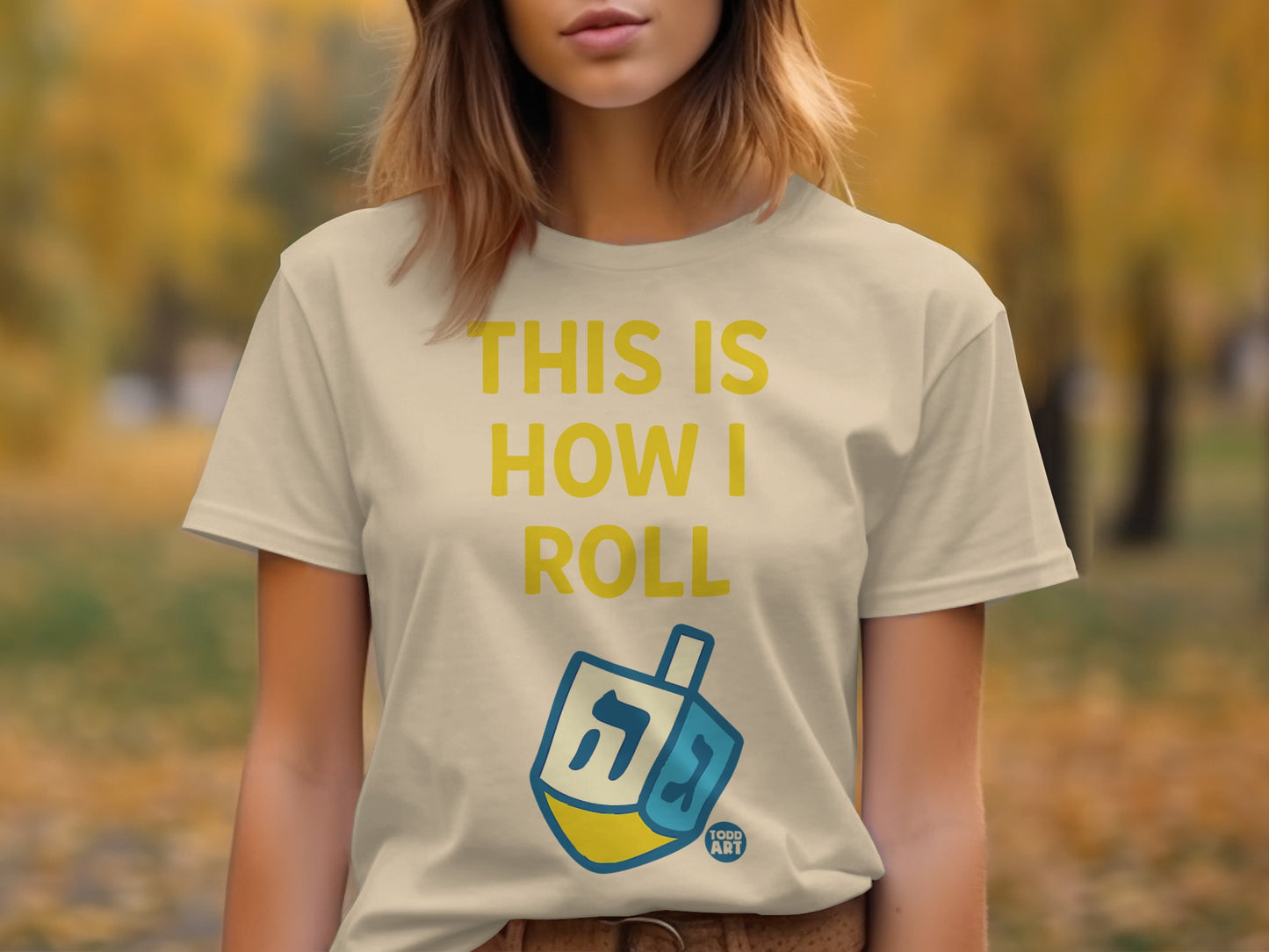 This is How I Roll Dreidel Graphic Tee product