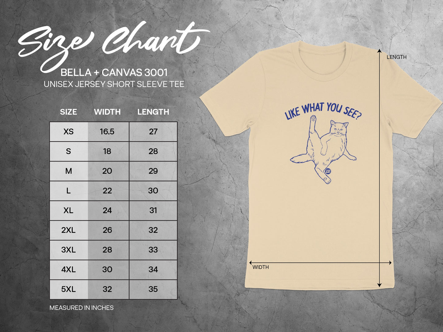 Funny Cat Design Bella Canvas Unisex Jersey Short Sleeve Tee