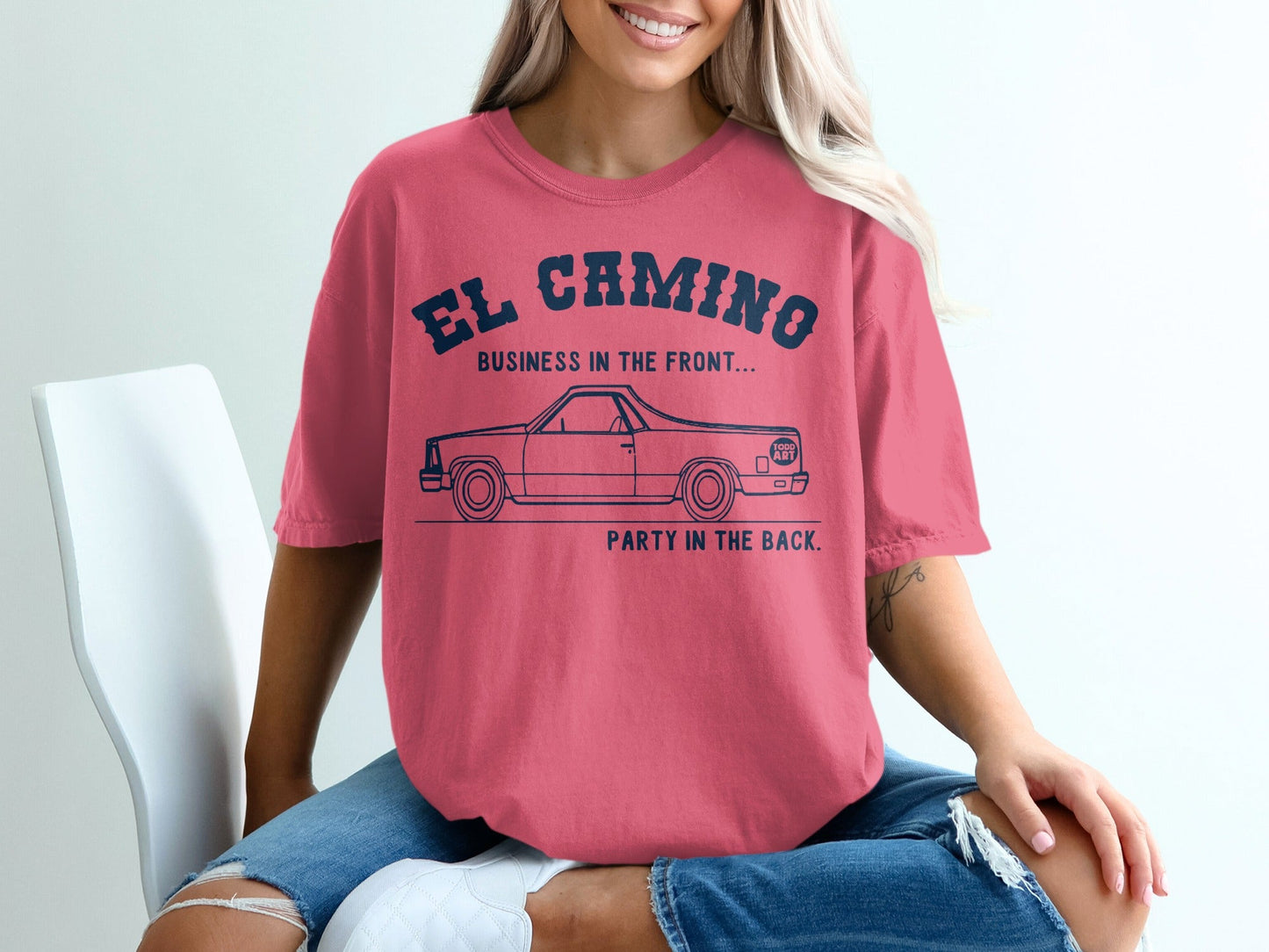 El Camino Business In The Front Party In The Back Shirt