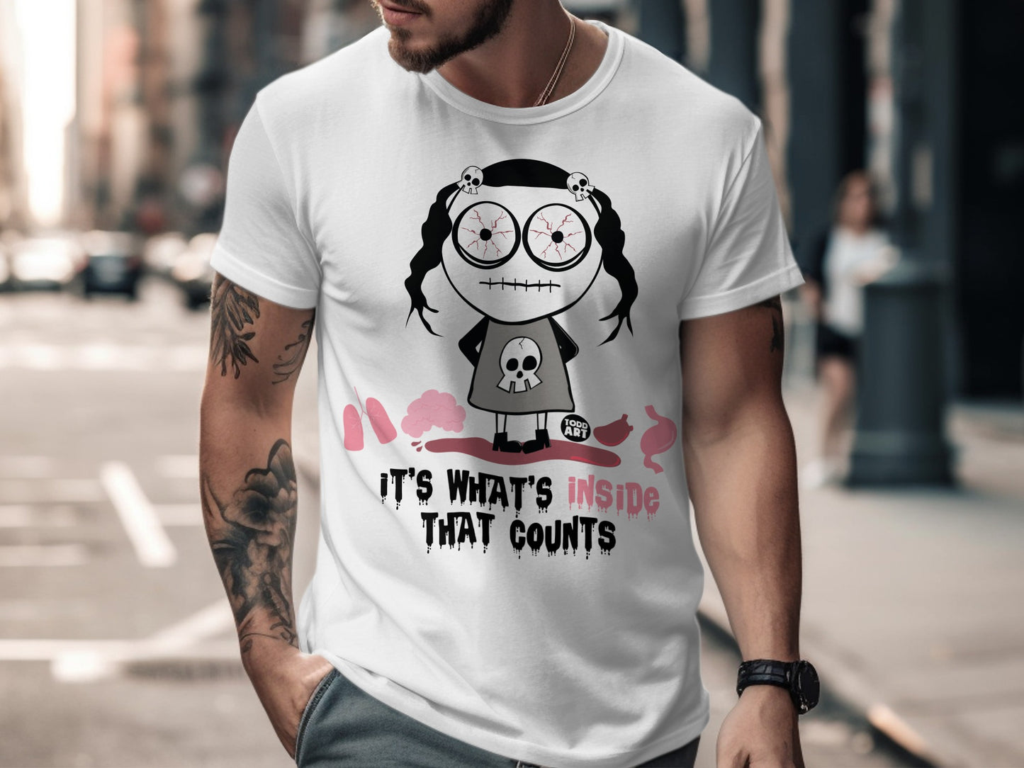 It's What's Inside That Counts Graphic T-Shirt