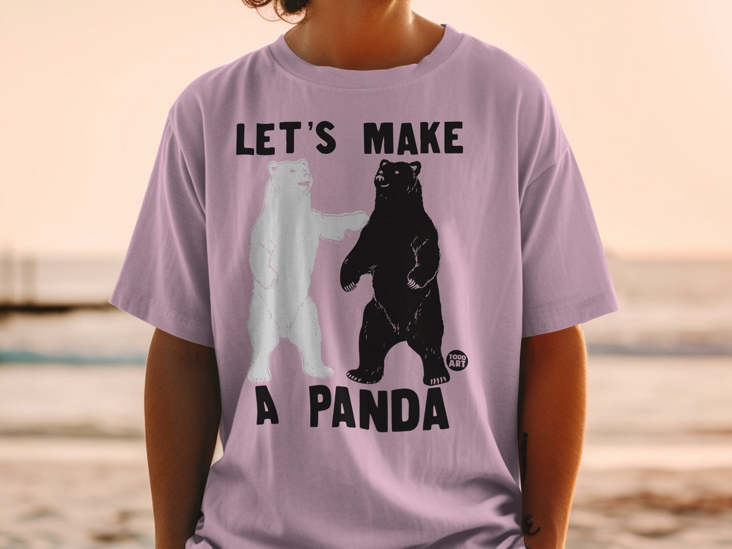 Let's Make A Panda Funny Bear T-Shirt