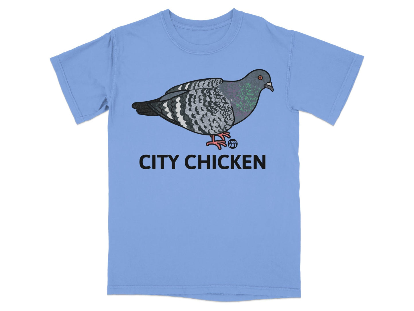 City Chicken Graphic Tee Short Sleeve Shirt