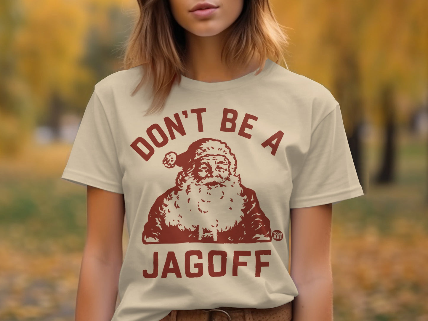 Don't Be A Jagoff Santa Graphic T-shirt