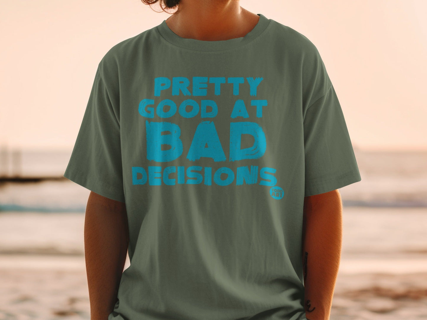 Pretty Good at Bad Decisions Graphic T-Shirt
