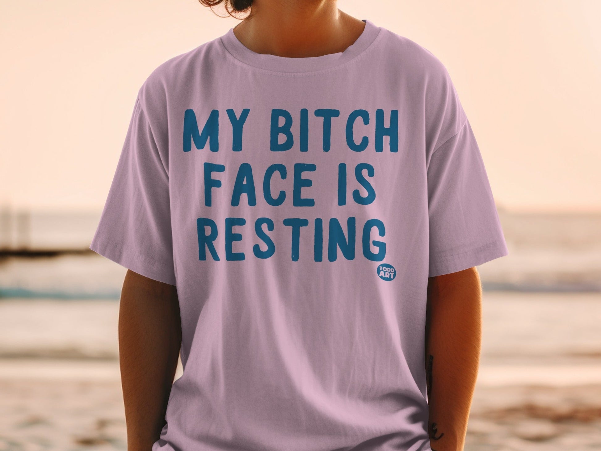 My Bitch Face Is Resting Graphic T-Shirt