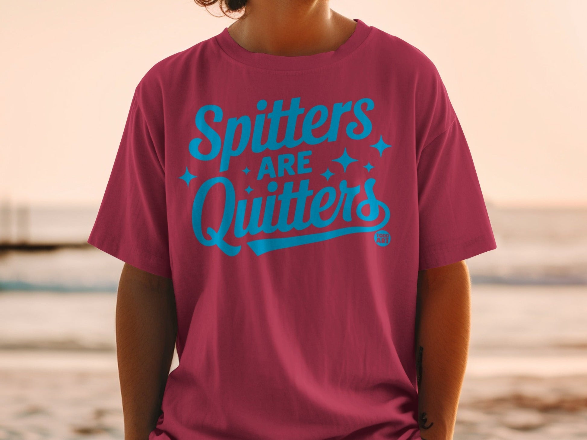 Spitters Are Quitters Graphic Tee