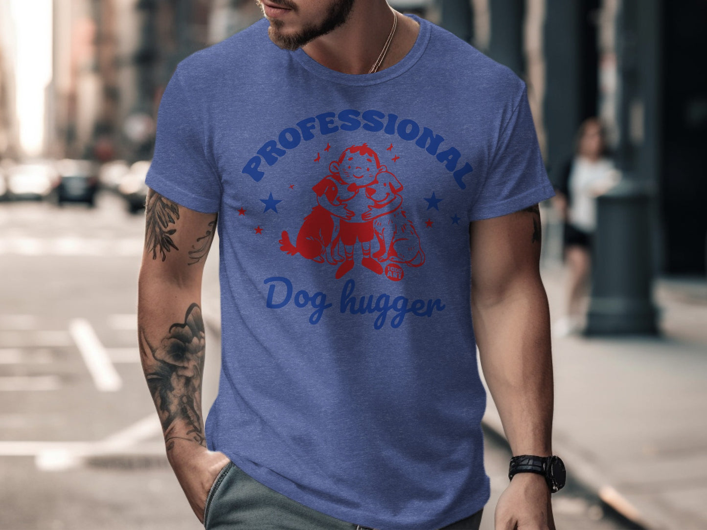 Professional Dog Hugger Graphic T-Shirt product