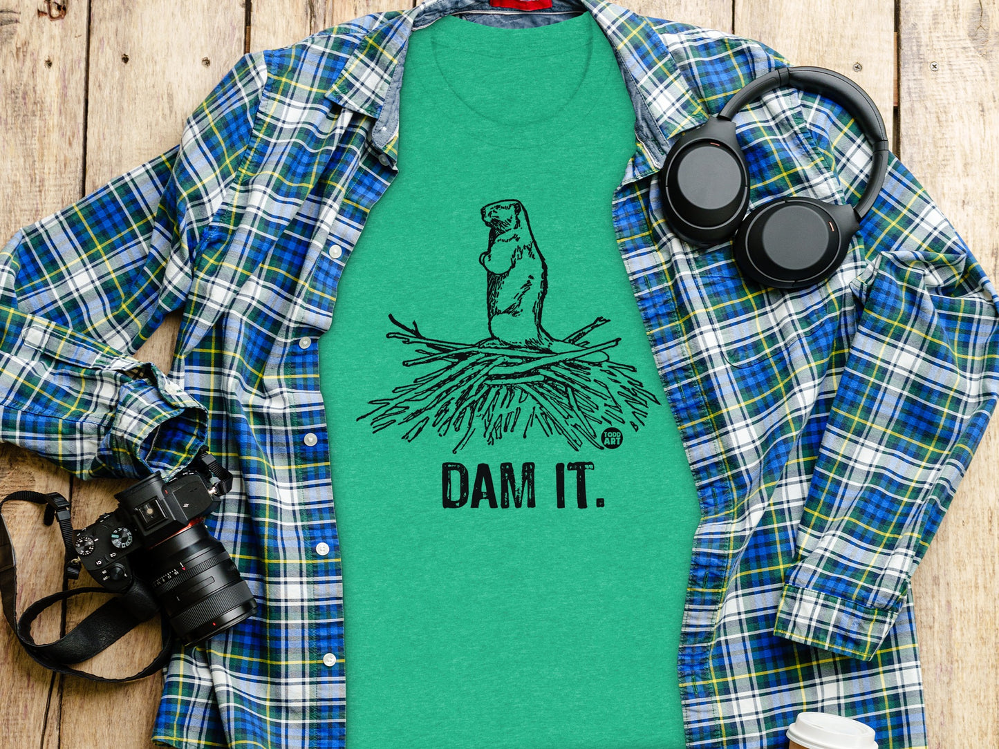 Dam It Groundhog Graphic T-Shirt product type