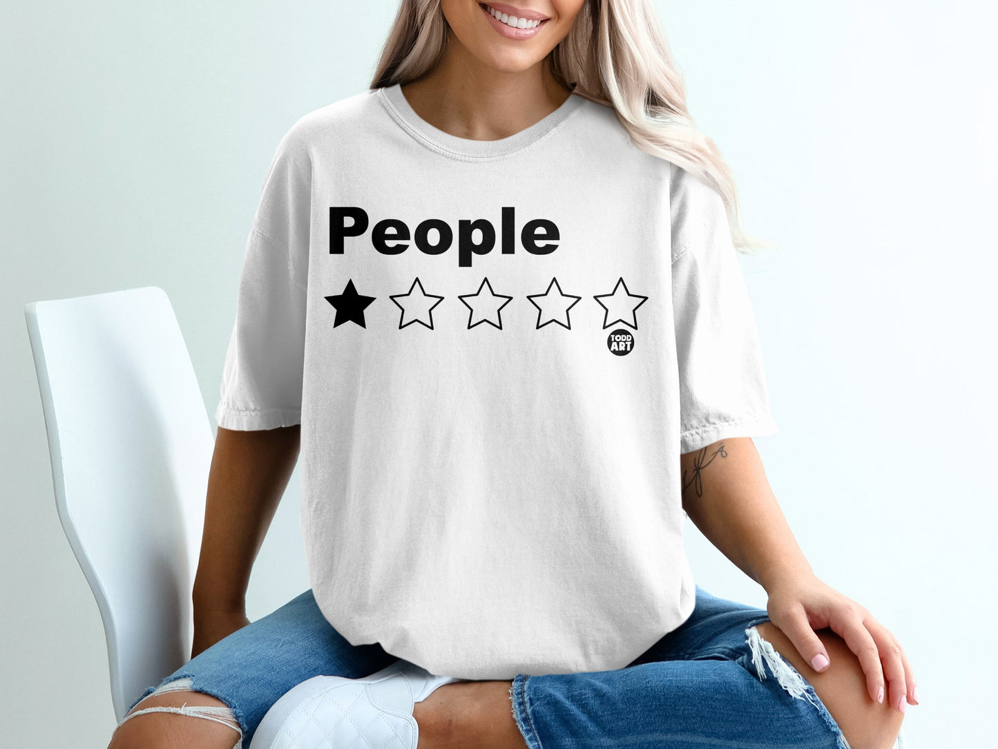 People One Star Rating TODD ART Design product type