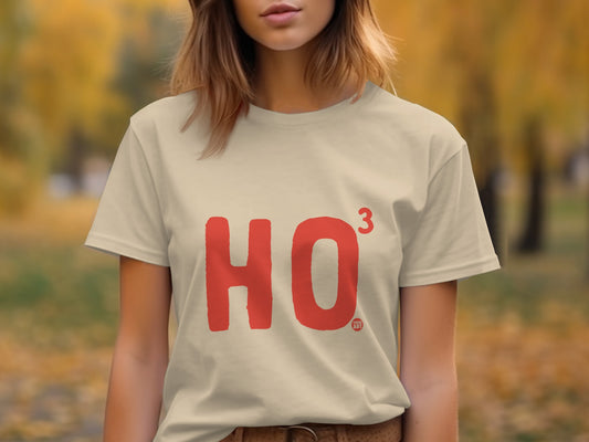 Funny HO3 Graphic Design T-Shirt for Casual Wear