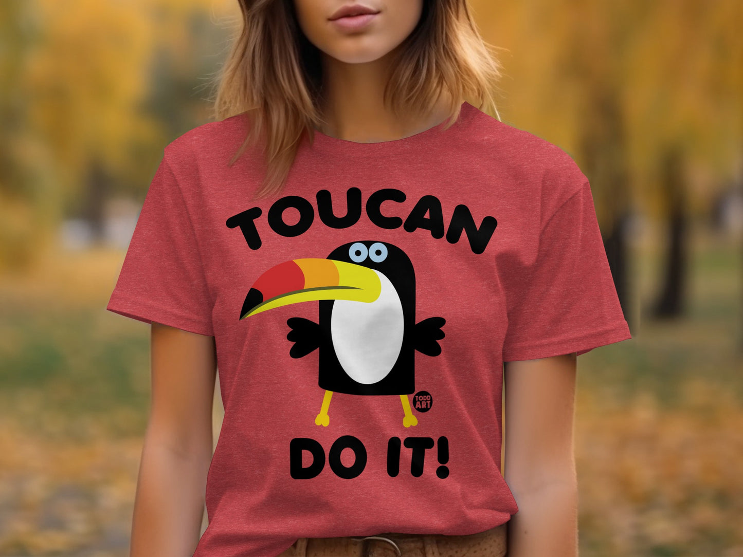 Toucan Do It Motivational Graphic T-Shirt
