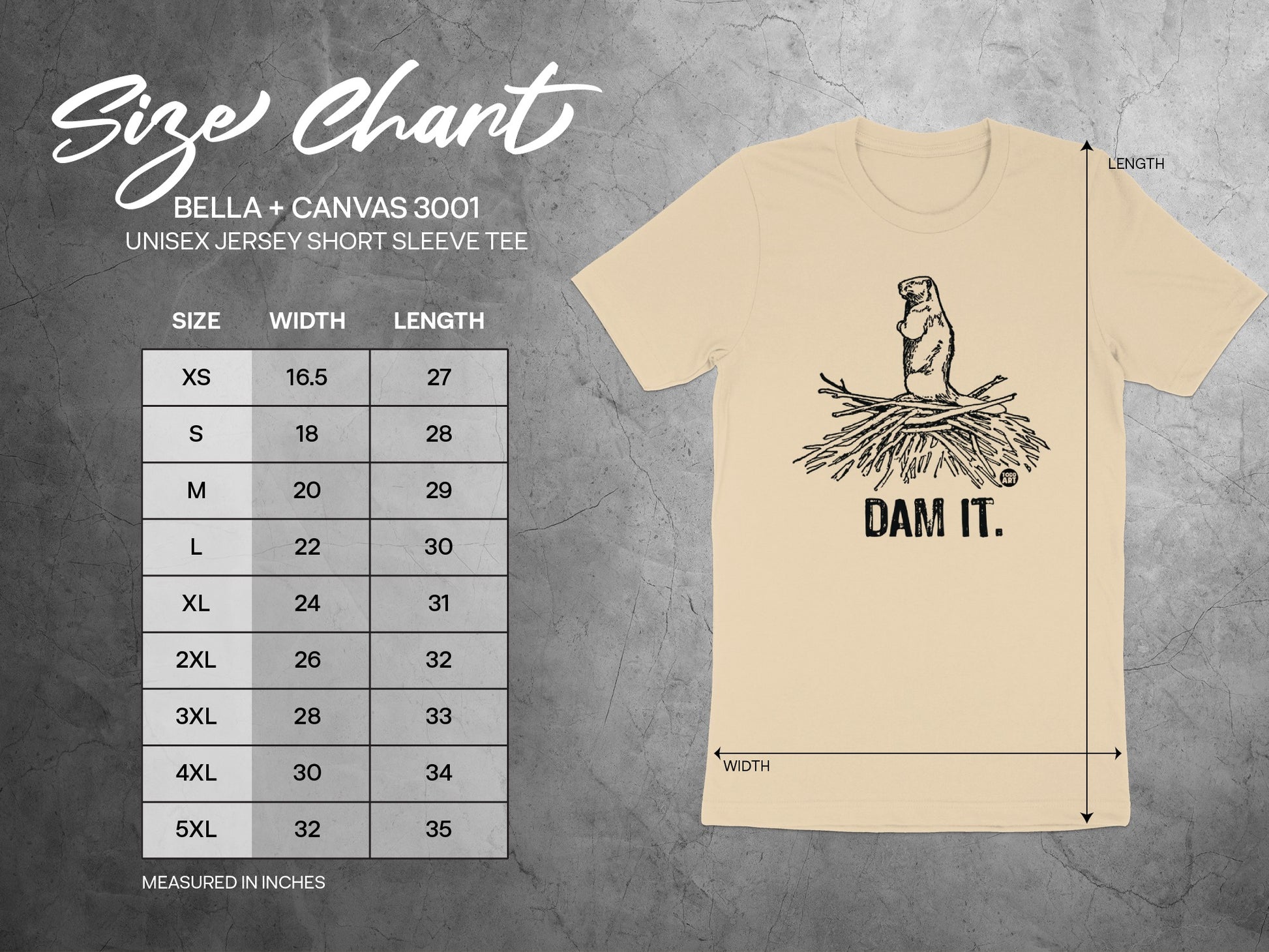 Dam It Beaver Unisex Jersey Short Sleeve Tee