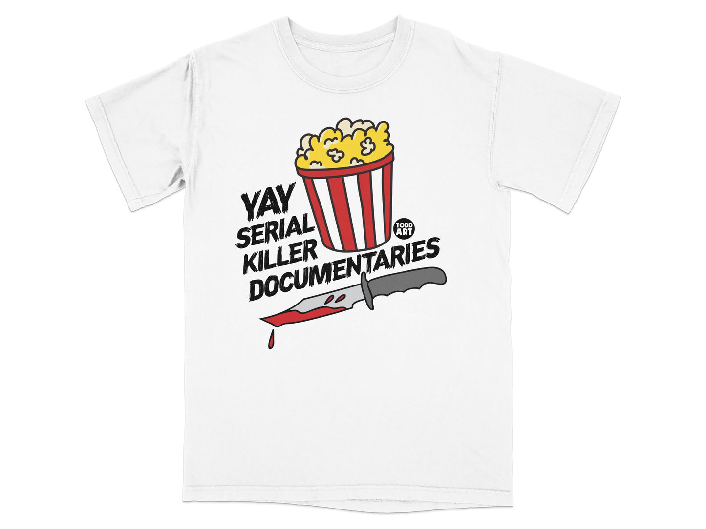 YAY SERIAL KILLER DOCUMENTARIES Popcorn Knife product type