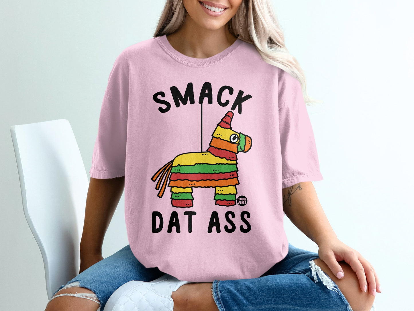 SMACK DAT ASS Piñata Colorful Humor Design product type