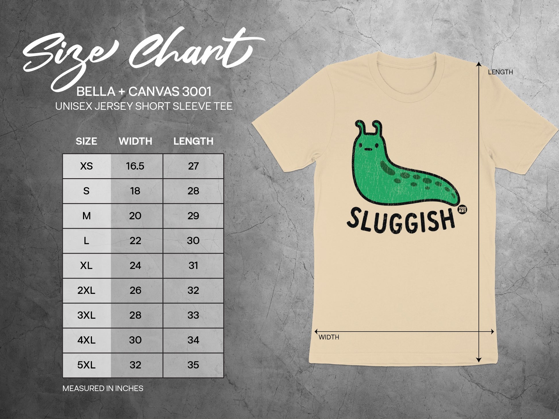 Sluggish Character Unisex Jersey Short Sleeve Tee product
