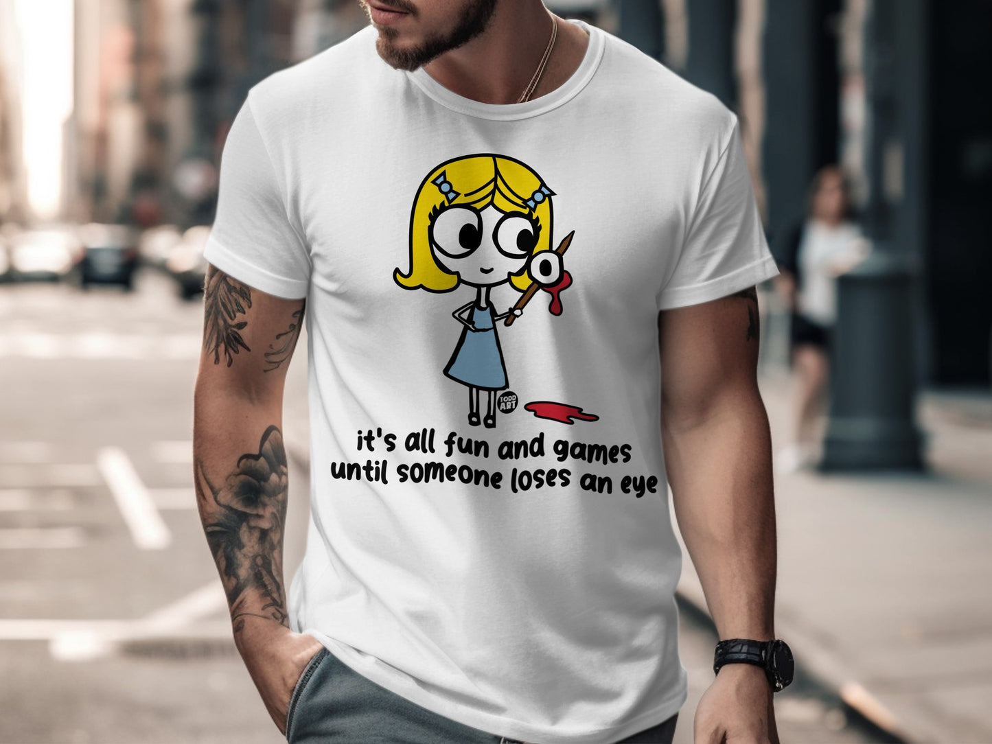 It's All Fun and Games Until Someone Loses an Eye Shirt
