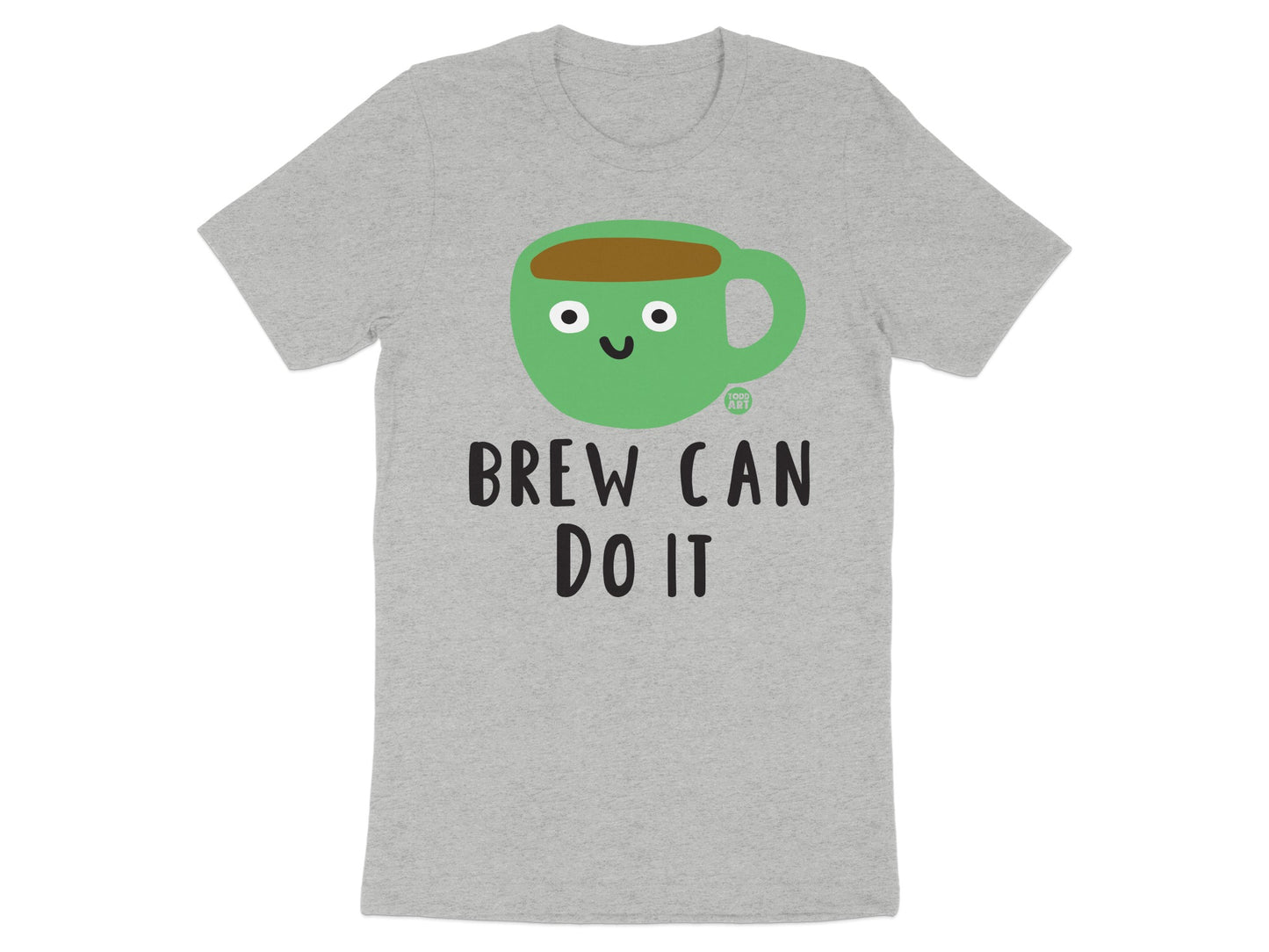 Brew Can Do It Cute Coffee Mug Graphic T-Shirt