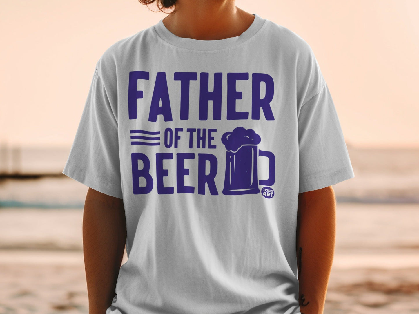 Father of the Beer Graphic Tee for Beer Lovers