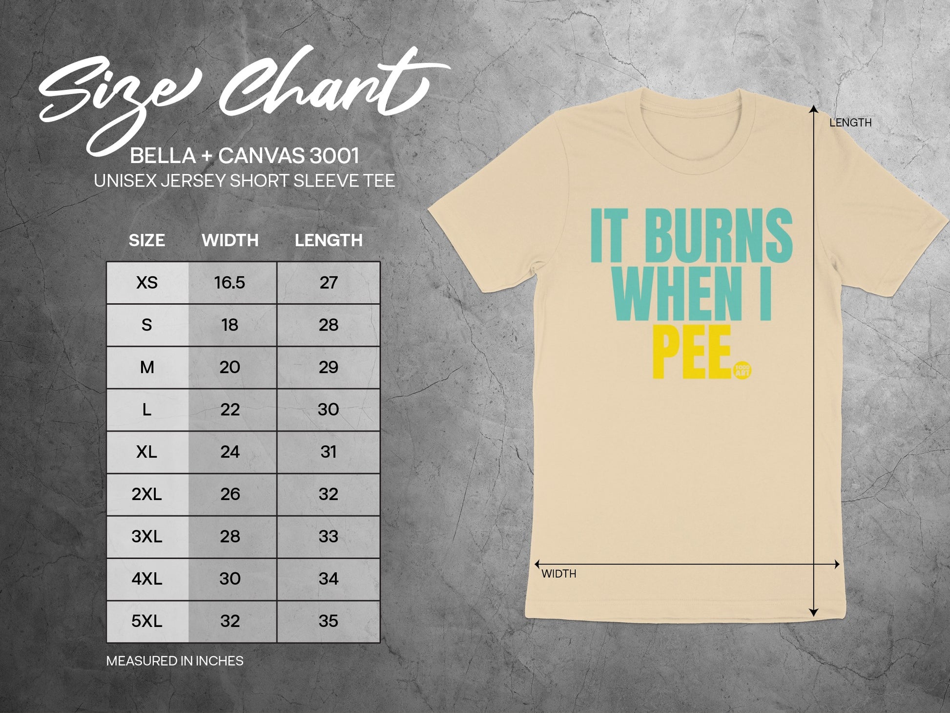 It Burns When I Pee Funny Unisex Short Sleeve Tee