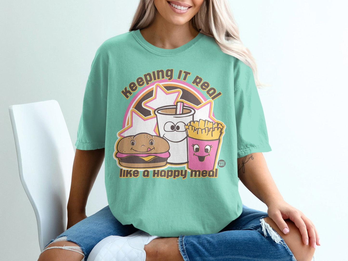 Keeping It Real Like A Happy Meal T-shirt