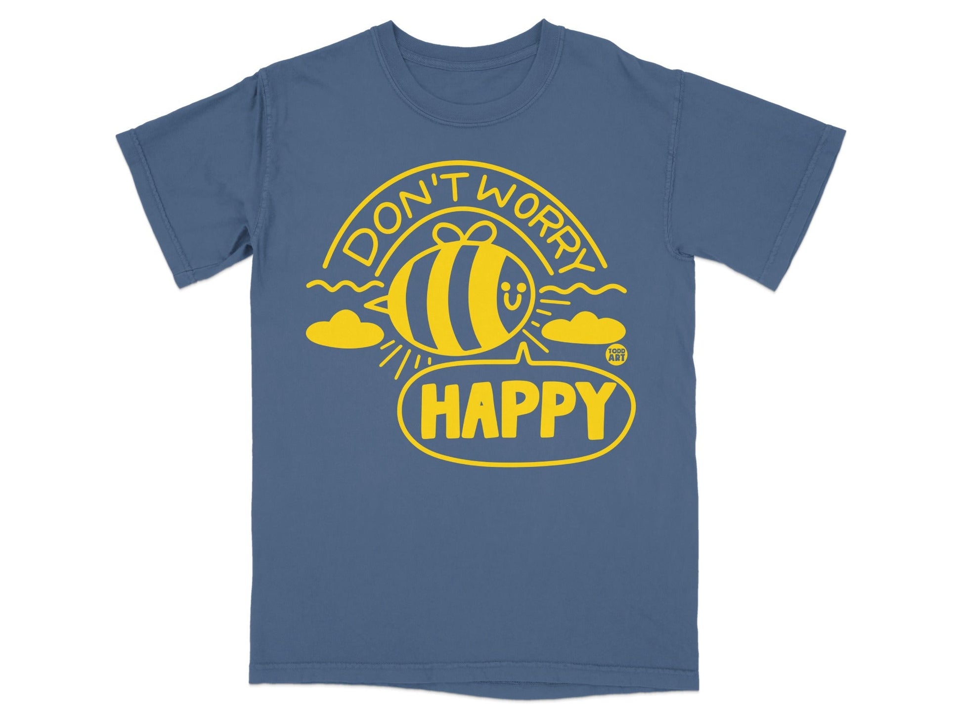 Don't Worry Bee Happy Graphic T-Shirt