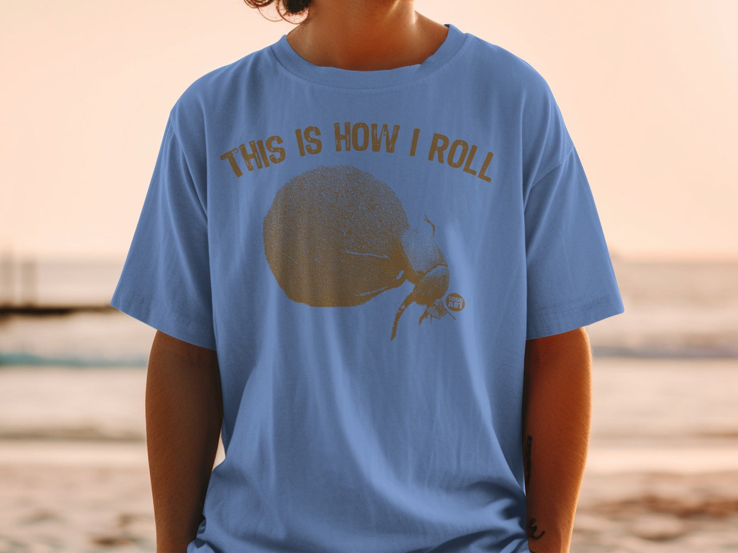 Fun and Humorous This Is How I Roll Graphic T-Shirt