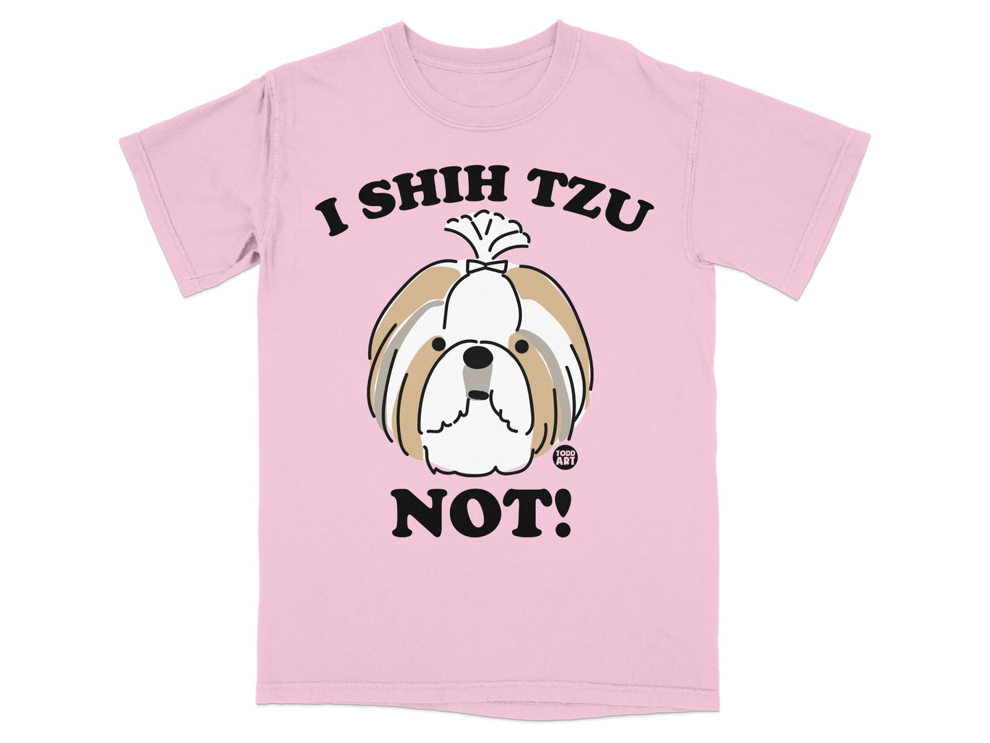 I Shih Tzu Not Cute and Funny Dog Graphic T-Shirt