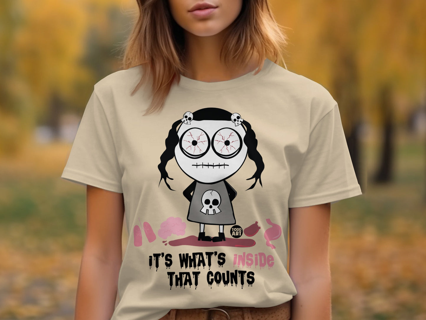 It's What's Inside That Counts Graphic T-Shirt
