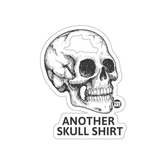 Another Skull Shirt Design from Todd Art sticker