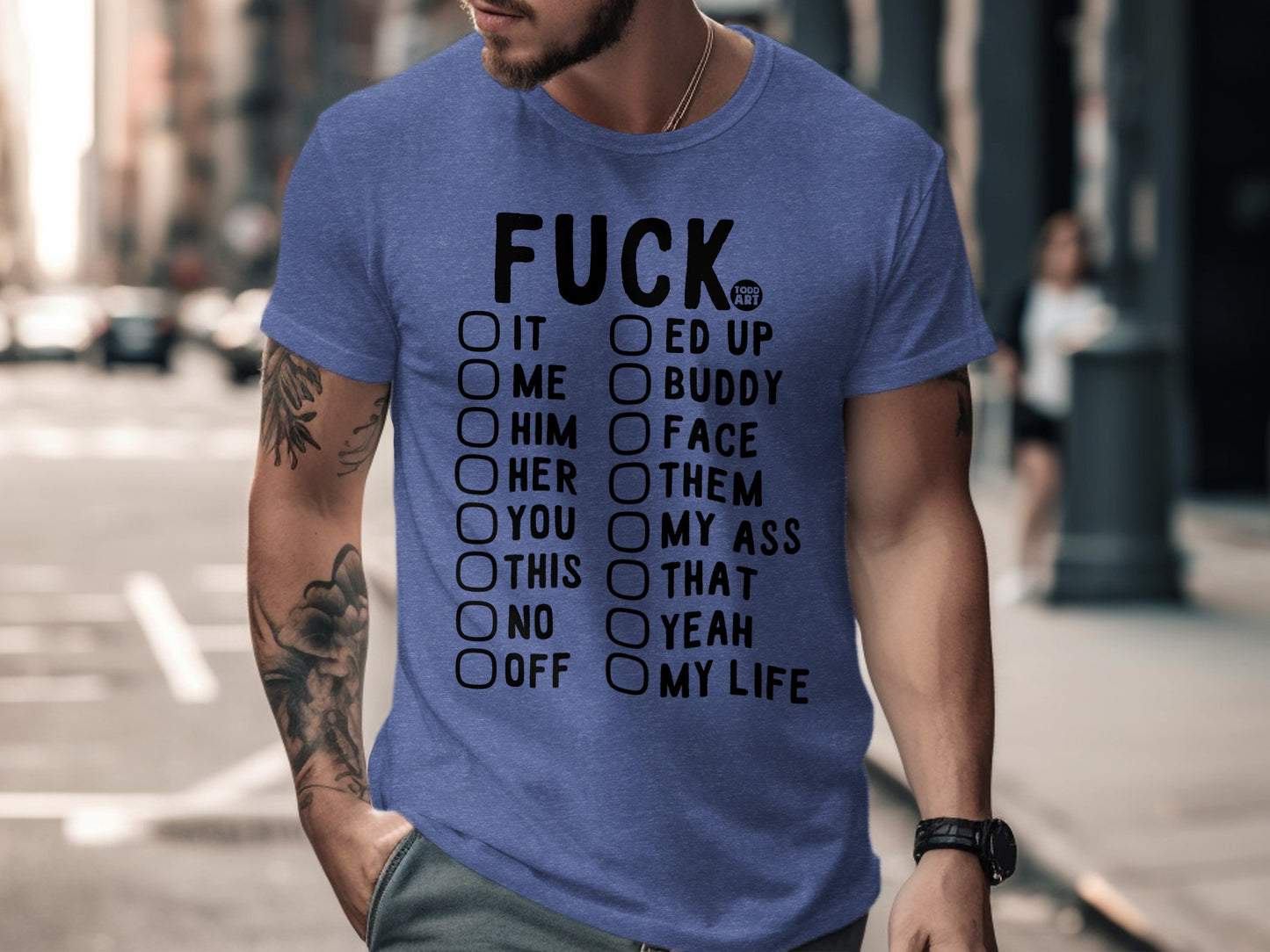 Funny Statement Graphic Tee Unique T-shirt product type