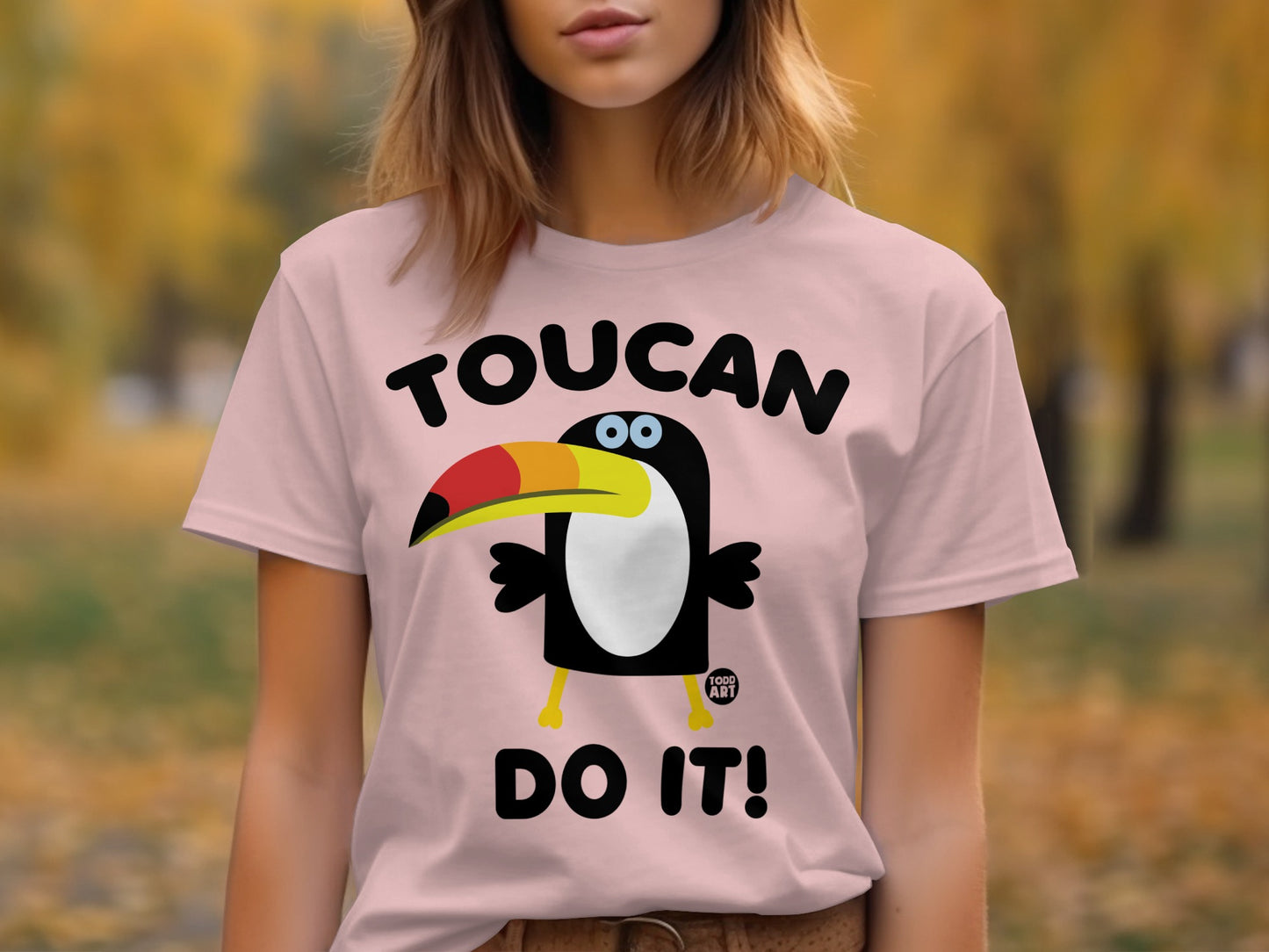 Toucan Do It Motivational Graphic T-Shirt