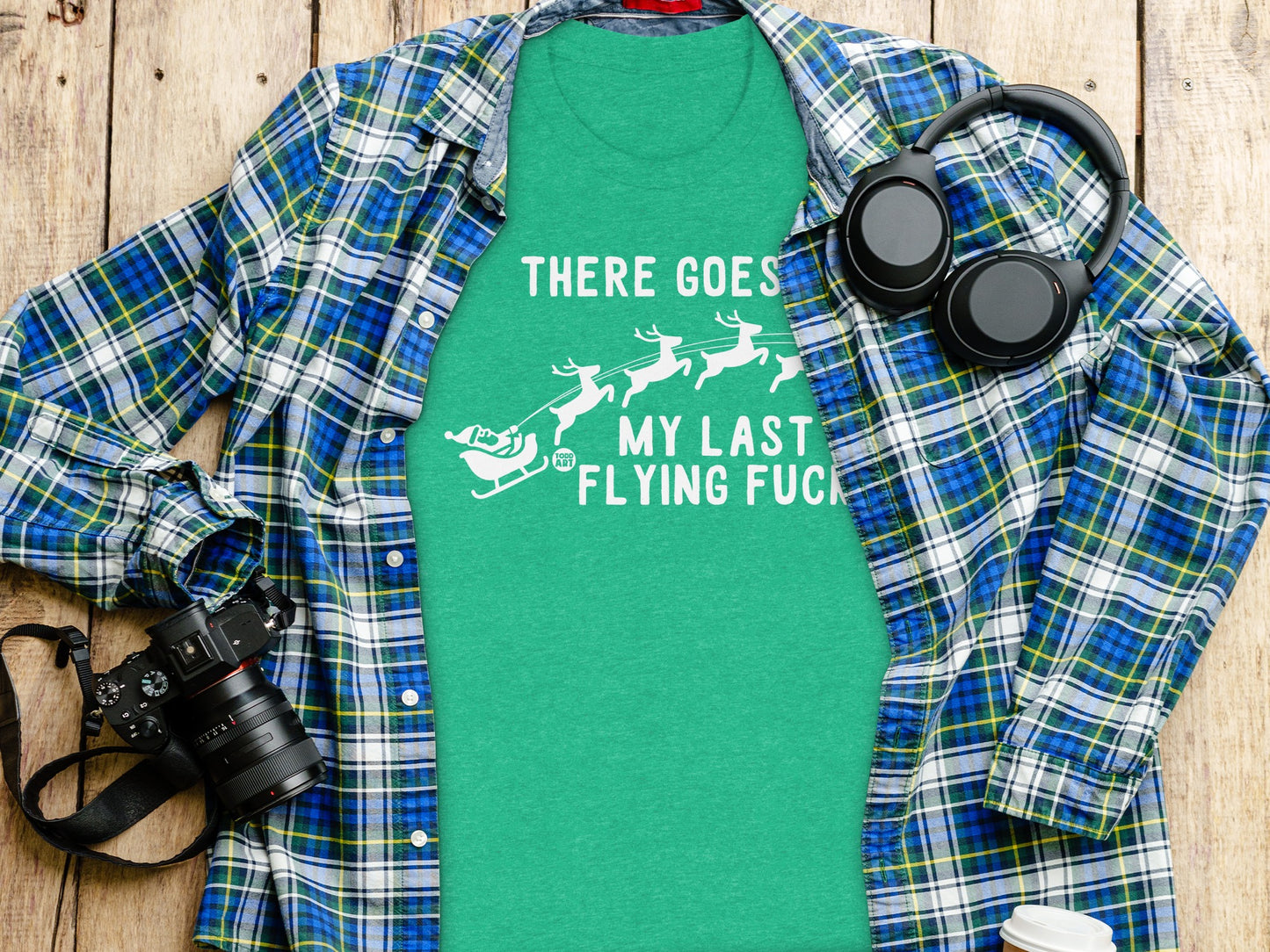 There Goes My Last Flying Fuck Humorous T-shirt
